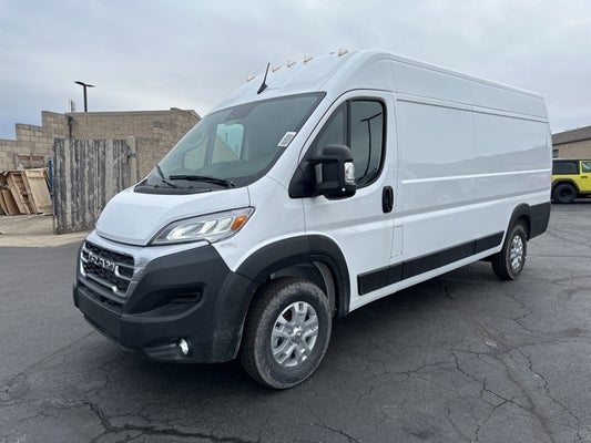 A white 2024 RAM Promaster 3500 available at Coughlin Marysville CJDR.